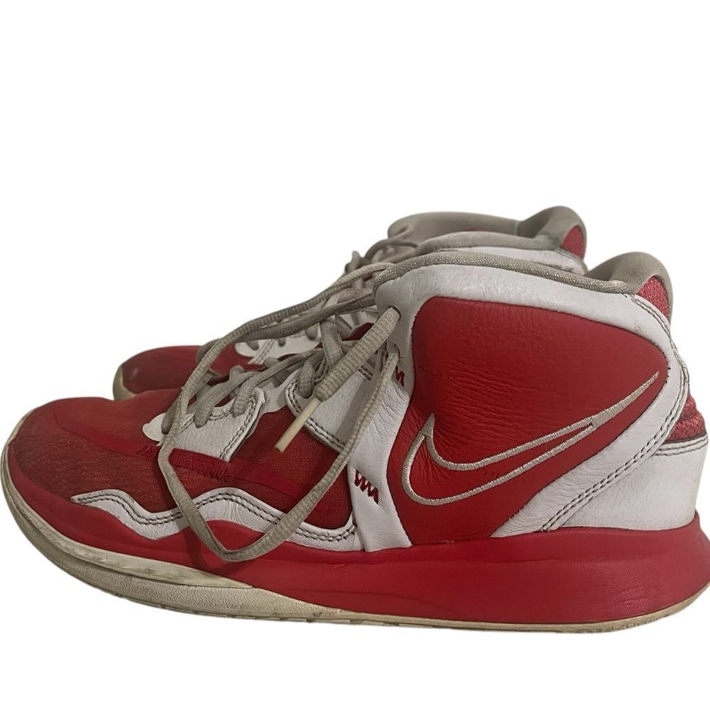 Nike Men's Kyrie Infinity White /University Red CZ0204 004) size 10
